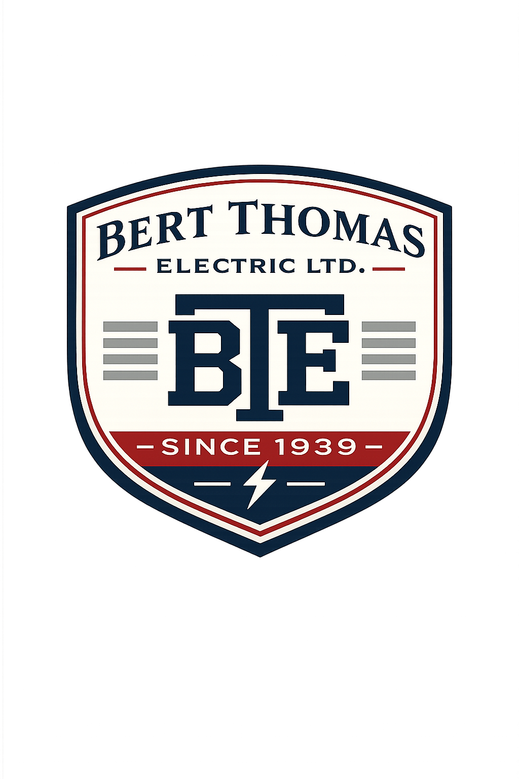 Bert Thomas Electric crest